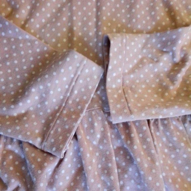 PICCO LOVER ワンピース マタニティにも 薄いピンク/白のドット < 女性ファッション PICCO LOVER ワンピース マタニティにも 薄いピンク/白のドット < 女性ファッションの