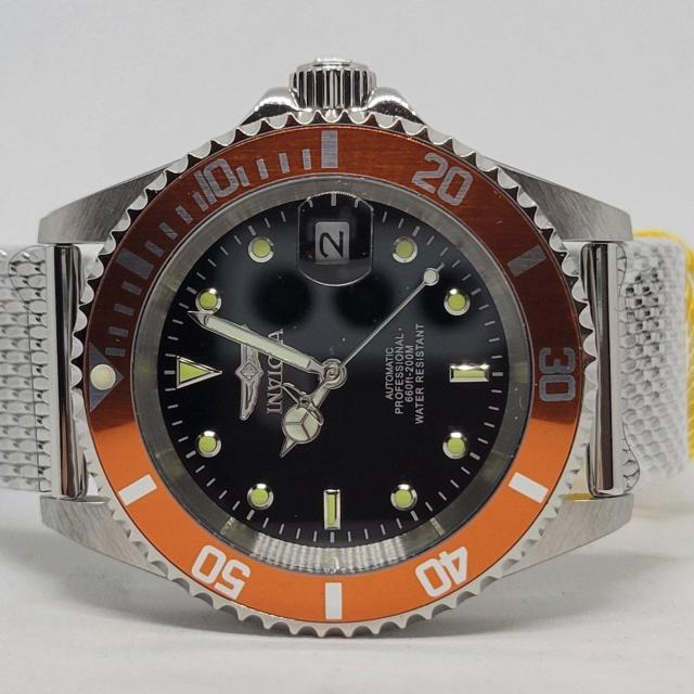 INVICTA �C���r�N�^ 40mm �v���_�C�o�[ �G�[�y�b�N�X �I�[�g�}�`�b�N �I�����W�x�[�� �� �j���A�N�Z�T���[/���v�� 