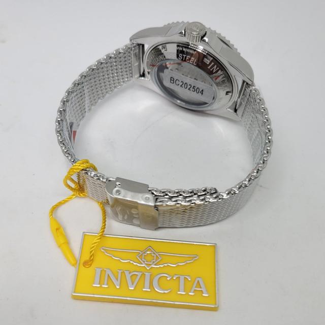 INVICTA �C���r�N�^ 40mm �v���_�C�o�[ �G�[�y�b�N�X �I�[�g�}�`�b�N �I�����W�x�[�� �� �j���A�N�Z�T���[/���v�� 