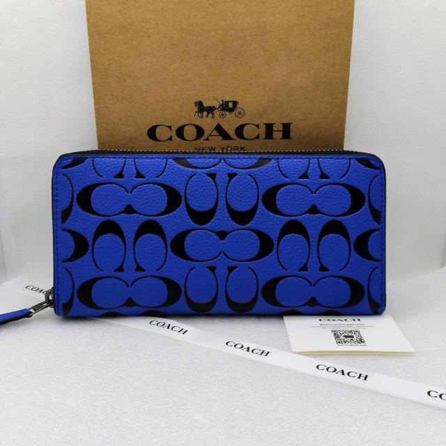 新品 COACH 長財布 アコーディオンウォレット シグネチャー ラウンドファスナー < ブランド 新品 COACH 長財布 アコーディオンウォレット シグネチャー ラウンドファスナー < ブランドの