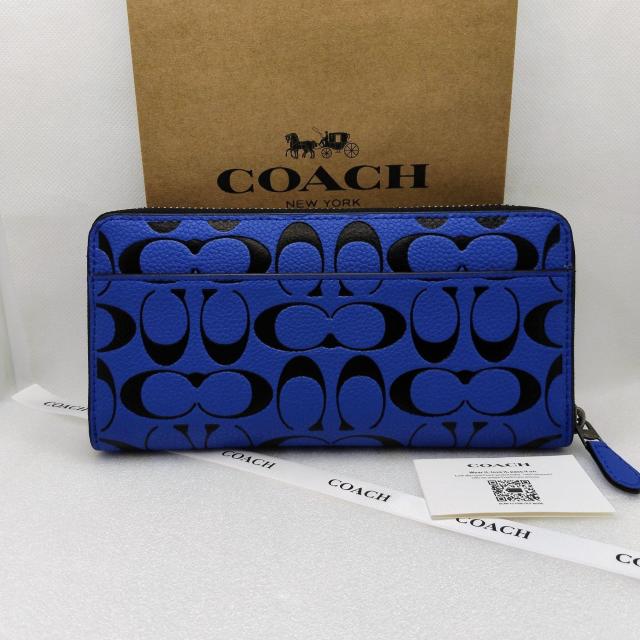 新品 COACH 長財布 アコーディオンウォレット シグネチャー ラウンドファスナー < ブランド 新品 COACH 長財布 アコーディオンウォレット シグネチャー ラウンドファスナー < ブランドの