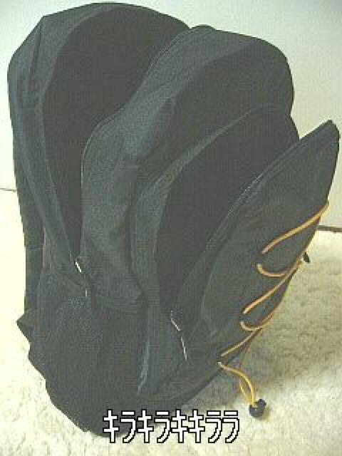 《New》普段使いにもピッタリ★収納力抜群・カジュアル*Bigリュック<ブラック> < 男性ファッション 《New》普段使いにもピッタリ★収納力抜群・カジュアル*Bigリュック<ブラック> < 男性ファッションの