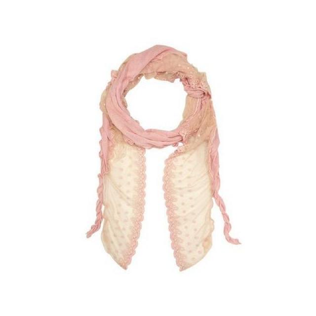 パステルカラー レース切替 メッシュストール ピンク★新品 < 女性ファッション パステルカラー レース切替 メッシュストール ピンク★新品 < 女性ファッションの