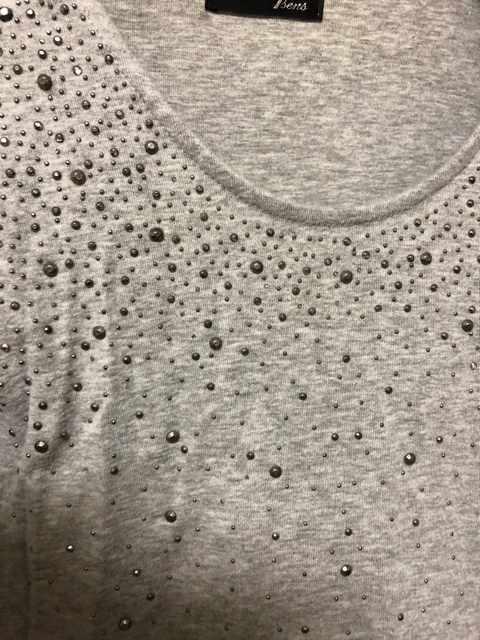 千鳥柄/スタッズワンピース/キラキラ/Mサイズ/グレー < 女性ファッション 千鳥柄/スタッズワンピース/キラキラ/Mサイズ/グレー < 女性ファッションの