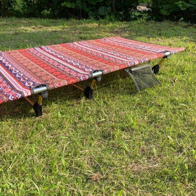 アルミコット フラワーGEJ-LCF ローコット アウトドアベッド < レジャー/スポーツ  アルミコット フラワーGEJ-LCF ローコット アウトドアベッド < レジャー/スポーツの