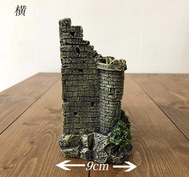水槽用 オブジェ 古代 遺跡 神殿 建物 アクアリウム (古城) < ペット/手芸/園芸  水槽用 オブジェ 古代 遺跡 神殿 建物 アクアリウム (古城) < ペット/手芸/園芸の