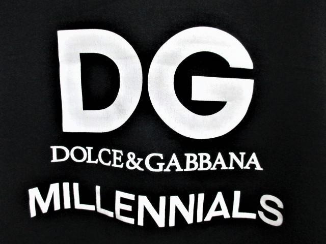 ☆ドルチェアンドガッバーナ ドルガバ プリント ロゴ Tシャツ 半袖 /メンズ/48 < ブランド  ☆ドルチェアンドガッバーナ ドルガバ プリント ロゴ Tシャツ 半袖 /メンズ/48 < ブランドの