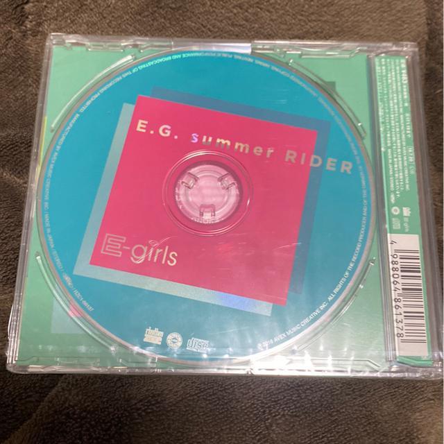 E-girls☆E.G.summer RIDERワンコインシングルCD☆ < タレントグッズ  E-girls☆E.G.summer RIDERワンコインシングルCD☆ < タレントグッズの