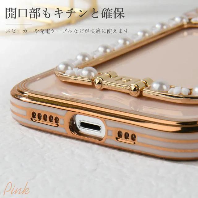 定価1,690円●iPhone13Pro●アイボリー●スマホスタンド一体型 多機能●iPhoneケース●フラワー キラキラビジュー < 家電/AV  定価1,690円●iPhone13Pro●アイボリー●スマホスタンド一体型 多機能●iPhoneケース●フラワー キラキラビジュー < 家電/AVの