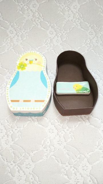 インコ雑貨セットメリーチョコレートカンパニーショコラZOO箱+箸置き < インテリア/ライフ  インコ雑貨セットメリーチョコレートカンパニーショコラZOO箱+箸置き  < インテリア/ライフの