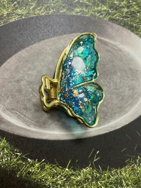 ハンドメイド レジン バンズクリップ < 女性ファッション  ハンドメイド レジン バンズクリップ  < 女性ファッションの