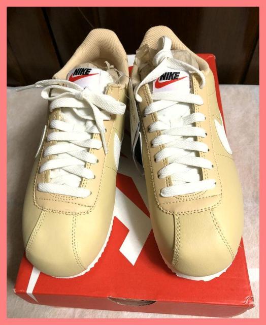 ☆ナイキ☆新品☆大人気モデルカラー♪コルテッツレザースニーカーベージュ24.5☆ < ブランド  ☆ナイキ☆新品☆大人気モデルカラー♪コルテッツレザースニーカーベージュ24.5☆ < ブランドの