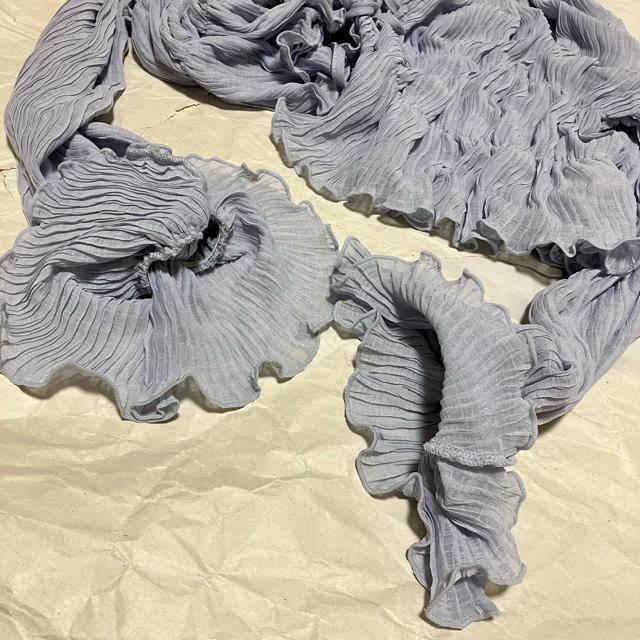 【美品】【ノーブランド扱い】前後2Wayリボンワッシャーシフォンカーディガン M < 女性ファッション 【美品】【ノーブランド扱い】前後2Wayリボンワッシャーシフォンカーディガン M < 女性ファッションの