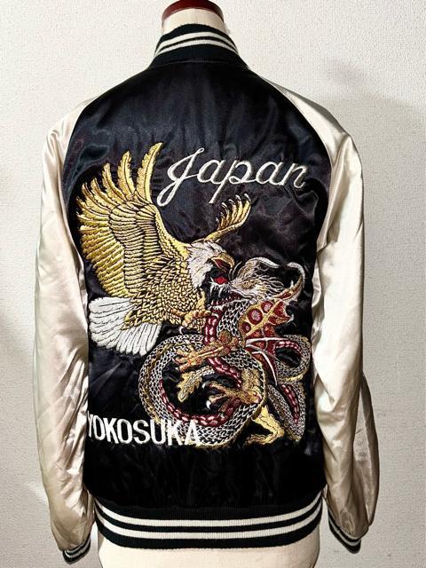 美品 80's ビンテージ FRESH BOX 原宿 スカジャン 日本製 和柄 ロック アメカジ ワーク ミリタリー 古着アウター < 男性ファッション 美品 80's ビンテージ FRESH BOX 原宿 スカジャン 日本製 和柄 ロック アメカジ ワーク ミリタリー 古着アウター < 男性ファッションの