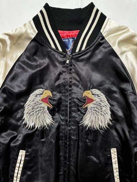 美品 80's ビンテージ FRESH BOX 原宿 スカジャン 日本製 和柄 ロック アメカジ ワーク ミリタリー 古着アウター < 男性ファッション 美品 80's ビンテージ FRESH BOX 原宿 スカジャン 日本製 和柄 ロック アメカジ ワーク ミリタリー 古着アウター < 男性ファッションの