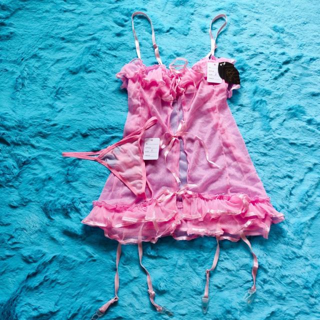 激エロ可愛ッ。。ガーターベルト一体型レースビスチェベビードール&Tバック。。ランジェリーセット。。。 < 女性ファッション 激エロ可愛ッ。。ガーターベルト一体型レースビスチェベビードール&Tバック。。ランジェリーセット。。。 < 女性ファッションの