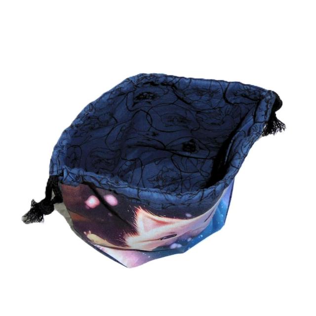 【底マチ幅が広い巾着】◆にっこり白猫◆3D Vtuber◆裏地あり巾着 < 女性ファッション 【底マチ幅が広い巾着】◆にっこり白猫◆3D Vtuber◆裏地あり巾着 < 女性ファッションの