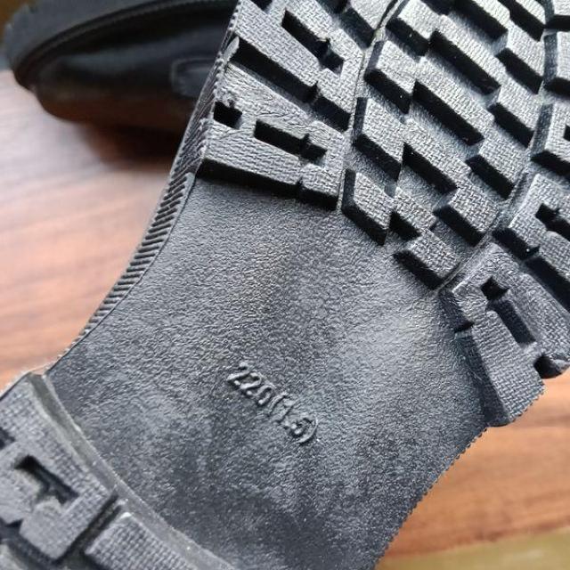 新品 22cm レディース ブーツ ブラック 厚底 シューズ ショートブーツ < 女性ファッション 新品 22cm レディース ブーツ ブラック 厚底 シューズ ショートブーツ < 女性ファッションの