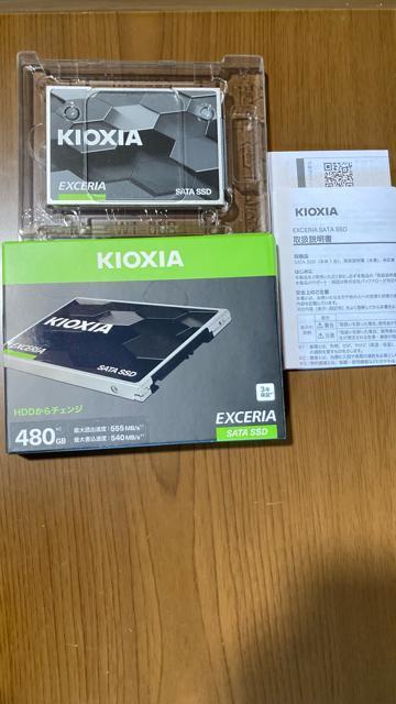 �L�I�N�V�A KIOXIA EXCERIA SSD 480GB SATAIII 7mm �� ���� TOSHIBA �� PC�{��/���Ӌ@��� 