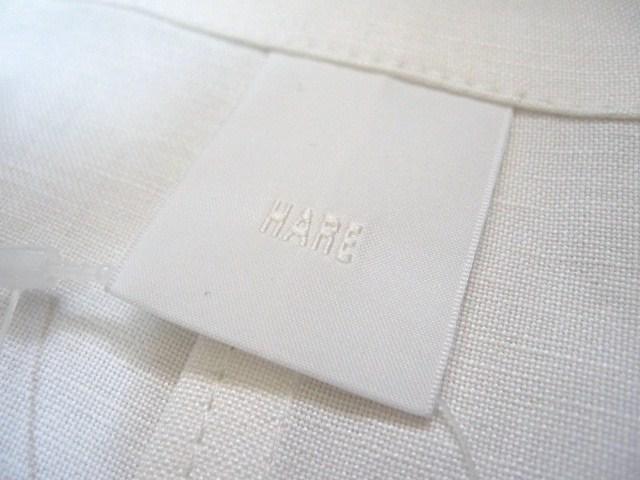 □HARE/ハレ 麻レーヨン ベスト/ホワイト☆新品 < ブランド □HARE/ハレ 麻レーヨン ベスト/ホワイト☆新品 < ブランドの