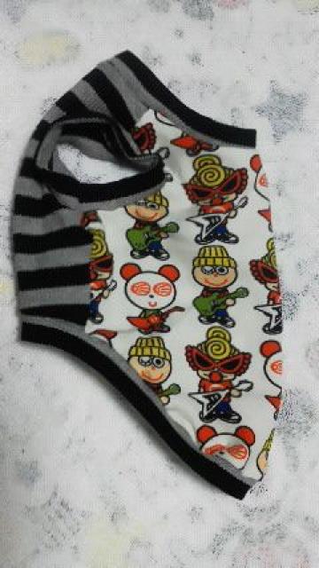 ハンドメイド*ヒスミニTシャツ*ギターミニチャン柄・白・ボーダー・犬用*S < ペット/手芸/園芸  ハンドメイド*ヒスミニTシャツ*ギターミニチャン柄・白・ボーダー・犬用*S < ペット/手芸/園芸の