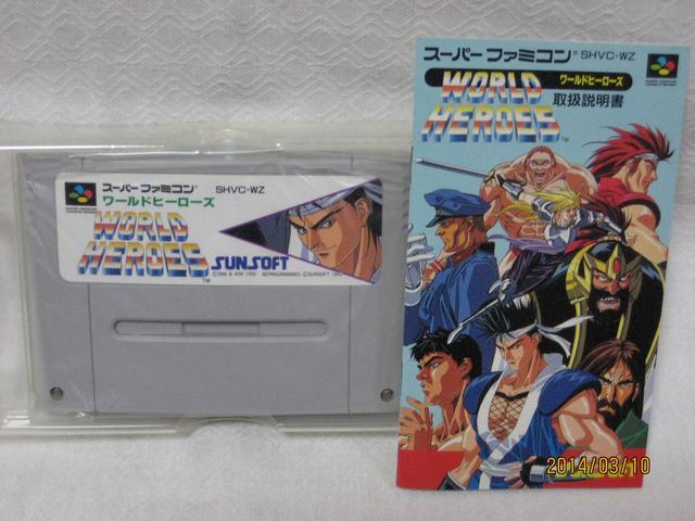 新品レアスーパーファミコン ワールドヒーローズ < ゲーム本体/ソフト 新品レアスーパーファミコン ワールドヒーローズ < ゲーム本体/ソフトの
