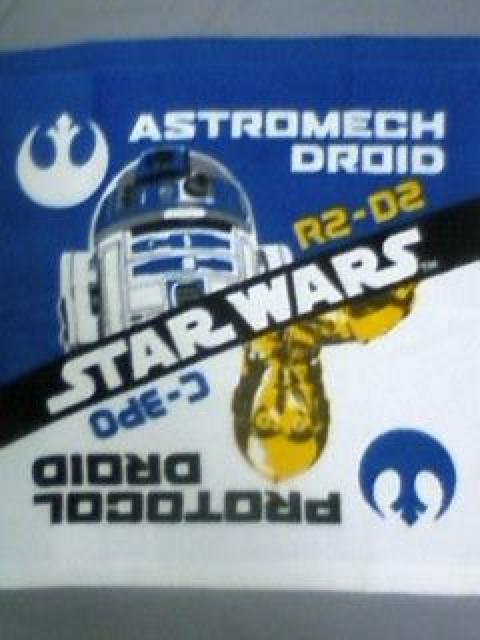 ☆スターウォーズ☆ウォッシュ&フェイスタオル☆2点セット☆C-3PO・R2-D2☆STAR WARS☆ < アニメ/コミック/キャラクター  ☆スターウォーズ☆ウォッシュ&フェイスタオル☆2点セット☆C-3PO・R2-D2☆STAR WARS☆ < アニメ/コミック/キャラクターの