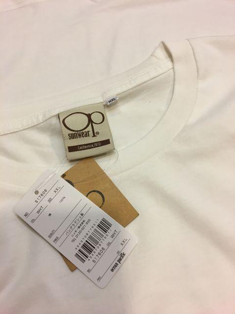 ocean pacific オーシャンパシフィック ペーヅリ~柄 白 sizeL位 < 男性ファッション ocean pacific オーシャンパシフィック ペーヅリ~柄 白 sizeL位 < 男性ファッションの