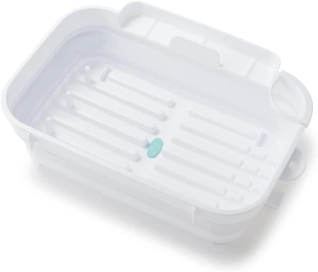 ISETO (伊勢藤) おりたたみ水切りバスケット I-605 ホワイト 折りたたみバスケット たたんで吊り下げOK 台所 < インテリア/ライフ  ISETO (伊勢藤) おりたたみ水切りバスケット I-605 ホワイト 折りたたみバスケット たたんで吊り下げOK 台所 < インテリア/ライフの