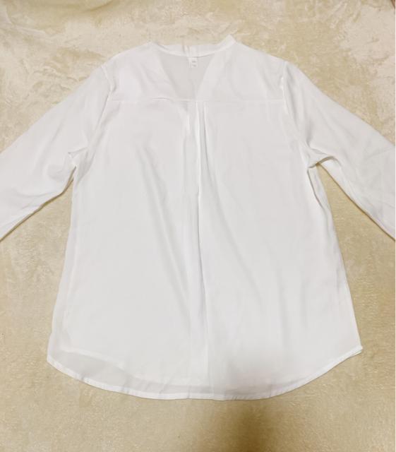 Vネックシャツブラウス < 女性ファッション  Vネックシャツブラウス < 女性ファッションの