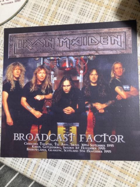 輸入盤 2枚組 IRON MAIDEN / BROADCAST FACTOR 1995 < タレントグッズ  輸入盤 2枚組 IRON MAIDEN / BROADCAST FACTOR 1995  < タレントグッズの