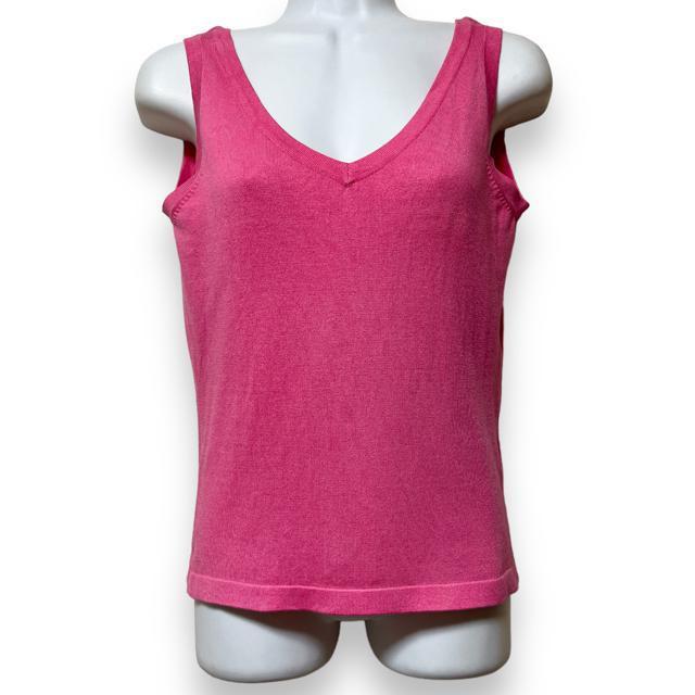【新品/INGNI】ゴールドチェーン装飾付ノースリニットソー < ブランド  【新品/INGNI】ゴールドチェーン装飾付ノースリニットソー < ブランドの