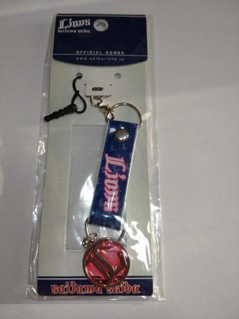 埼玉西武ライオンズ イニシャルマークストラップ ピンク < レジャー/スポーツ  埼玉西武ライオンズ イニシャルマークストラップ ピンク  < レジャー/スポーツの