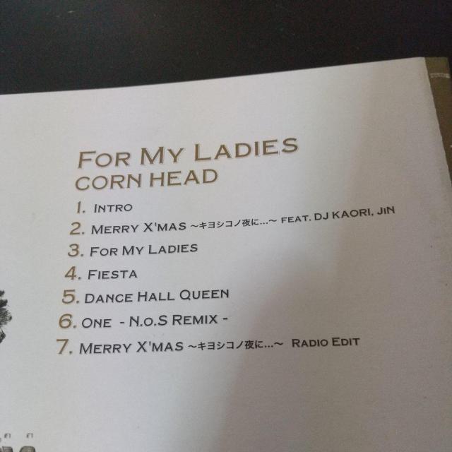 CORN HEADwFOR MY LADIESxDJ KAORI QG l  CD/DVD/rfI 
