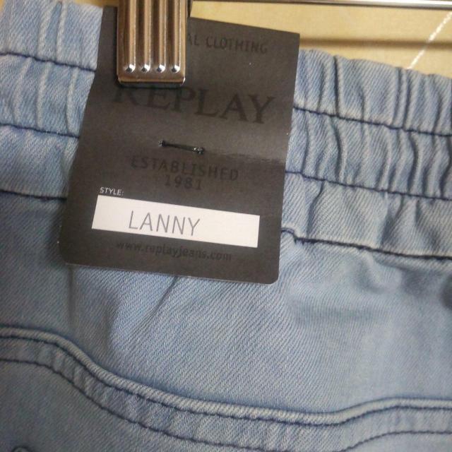 replay スリムテーパード LANNY X-Lite ストレッチデニム ライトブルー < 男性ファッション  replay スリムテーパード LANNY X-Lite ストレッチデニム ライトブルー < 男性ファッションの