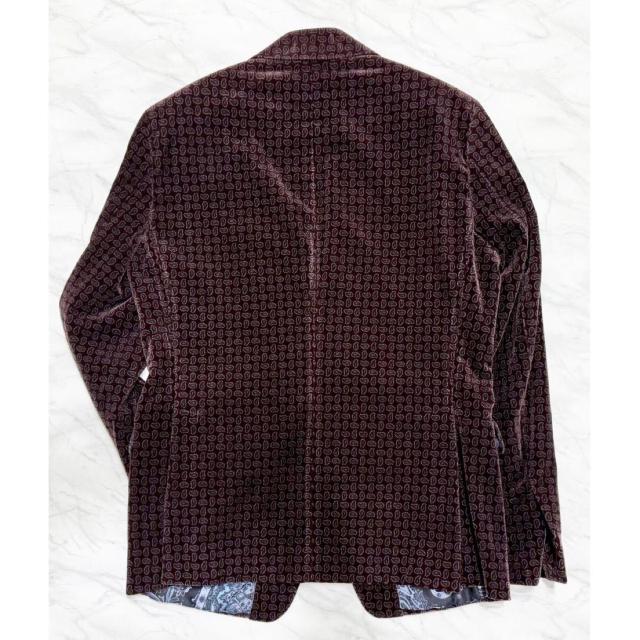 エトロETRO ペイズリー柄ベロアジャケット#48 < 男性ファッション  エトロETRO ペイズリー柄ベロアジャケット#48 < 男性ファッションの