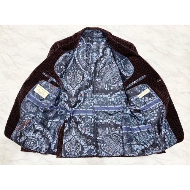 エトロETRO ペイズリー柄ベロアジャケット#48 < 男性ファッション  エトロETRO ペイズリー柄ベロアジャケット#48 < 男性ファッションの