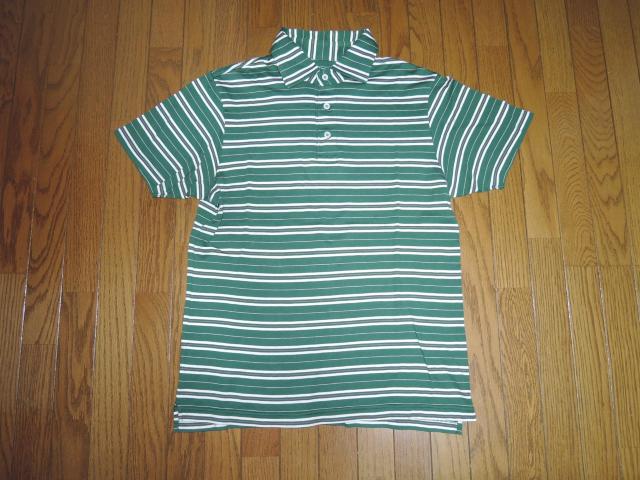 SOPHNET. ソフネット ポロシャツ S 緑系 ボーダー 半袖シャツ < ブランド SOPHNET. ソフネット ポロシャツ S 緑系 ボーダー 半袖シャツ < ブランドの