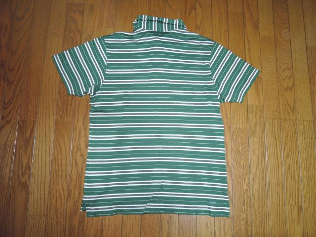 SOPHNET. ソフネット ポロシャツ S 緑系 ボーダー 半袖シャツ < ブランド SOPHNET. ソフネット ポロシャツ S 緑系 ボーダー 半袖シャツ < ブランドの