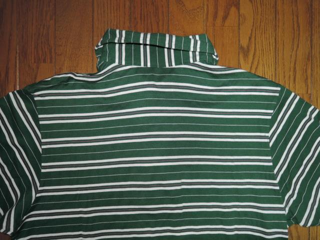 SOPHNET. ソフネット ポロシャツ S 緑系 ボーダー 半袖シャツ < ブランド SOPHNET. ソフネット ポロシャツ S 緑系 ボーダー 半袖シャツ < ブランドの