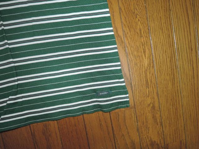 SOPHNET. ソフネット ポロシャツ S 緑系 ボーダー 半袖シャツ < ブランド SOPHNET. ソフネット ポロシャツ S 緑系 ボーダー 半袖シャツ < ブランドの