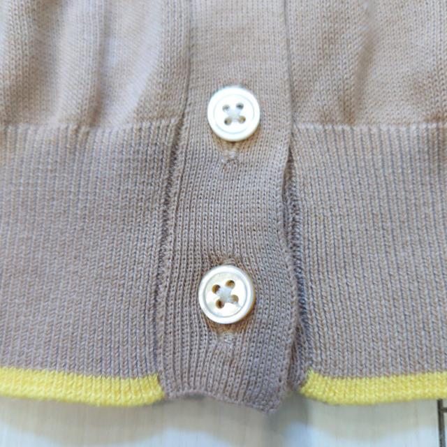 ?最高級綿giza45使用 ベルメゾン バイカラーカーディガン 新品タグ付き < ブランド  ?最高級綿giza45使用 ベルメゾン バイカラーカーディガン 新品タグ付き < ブランドの