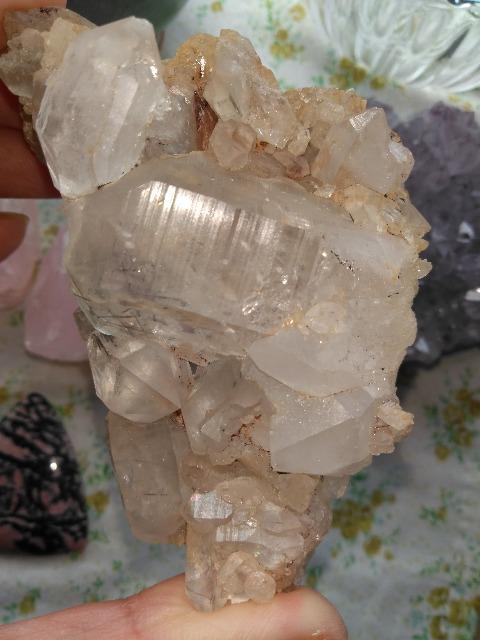 ヒマラヤ水晶 クル渓谷産 ブラックルチル入り原石★約175グラム < インテリア/ライフ ヒマラヤ水晶 クル渓谷産 ブラックルチル入り原石★約175グラム < インテリア/ライフの