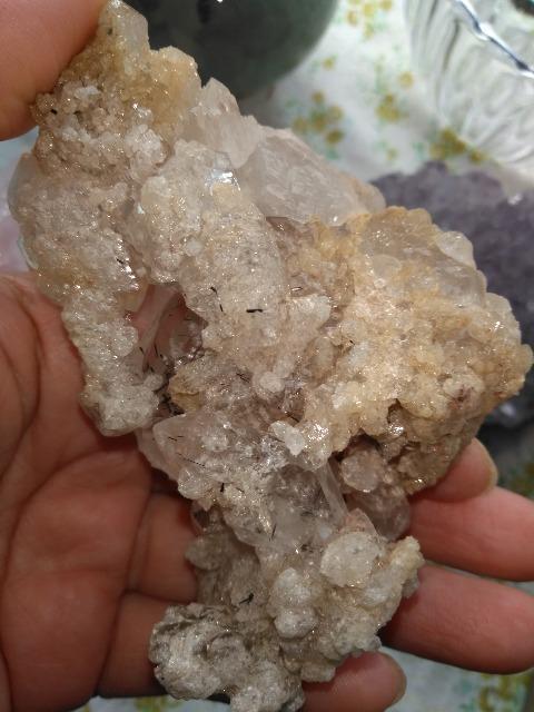 ヒマラヤ水晶 クル渓谷産 ブラックルチル入り原石★約175グラム < インテリア/ライフ ヒマラヤ水晶 クル渓谷産 ブラックルチル入り原石★約175グラム < インテリア/ライフの