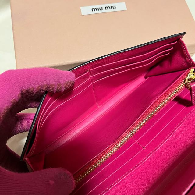 �ymiu miu / �~���E�~���E�z �����z ���{�� ���U�[ 5M1109 �G�i���� �� �s���N �� �u�����h�� 