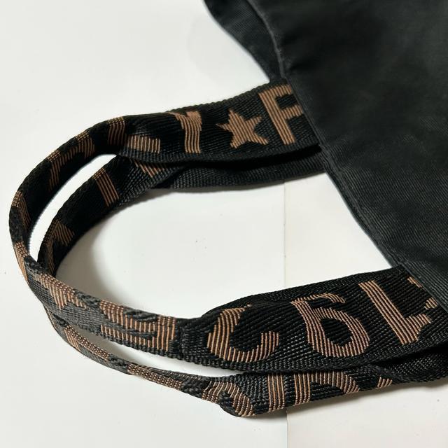 FENDI �t�F���f�B �i�C���� �g�[�g�o�b�O �n���h�o�b�O �u���b�N �u���E�� �S�[���h���� �r�|�� B5�T�C�Y���[ �� �u�����h�� 