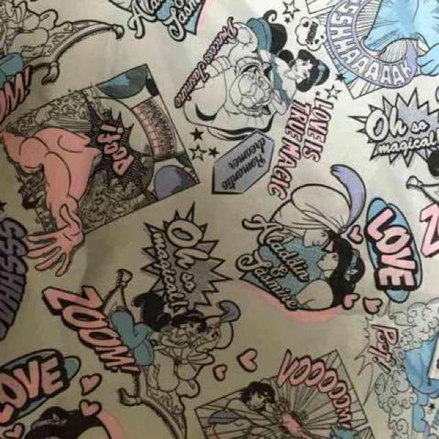 ディズニー・ポケッタブルトートバッグ。アラジン&ジャスミン柄 < ブランド ディズニー・ポケッタブルトートバッグ。アラジン&ジャスミン柄 < ブランドの