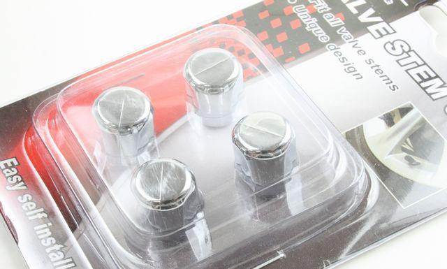 クロムメッキエアバルブキャップ 4個セット < 自動車/バイク クロムメッキエアバルブキャップ 4個セット < 自動車/バイク