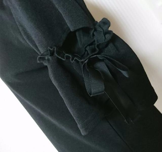 しまむら★ジョーゼット 袖あき リボン プルオーバー < ブランド しまむら★ジョーゼット 袖あき リボン プルオーバー < ブランドの