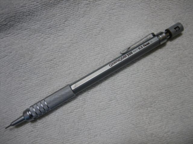 ぺんてる シャープペン グラフギア500 0.3mm PG513 < インテリア/ライフ  ぺんてる シャープペン グラフギア500 0.3mm PG513  < インテリア/ライフの